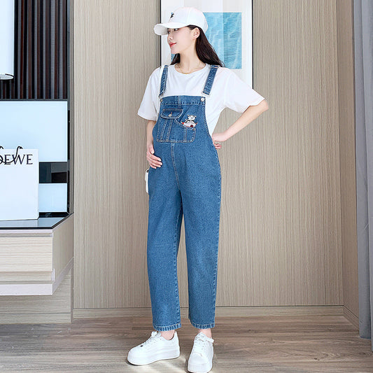 Maternity Overalls Spring And Autumn Fashion Loose-fitting Suitable For Outdoor Wear