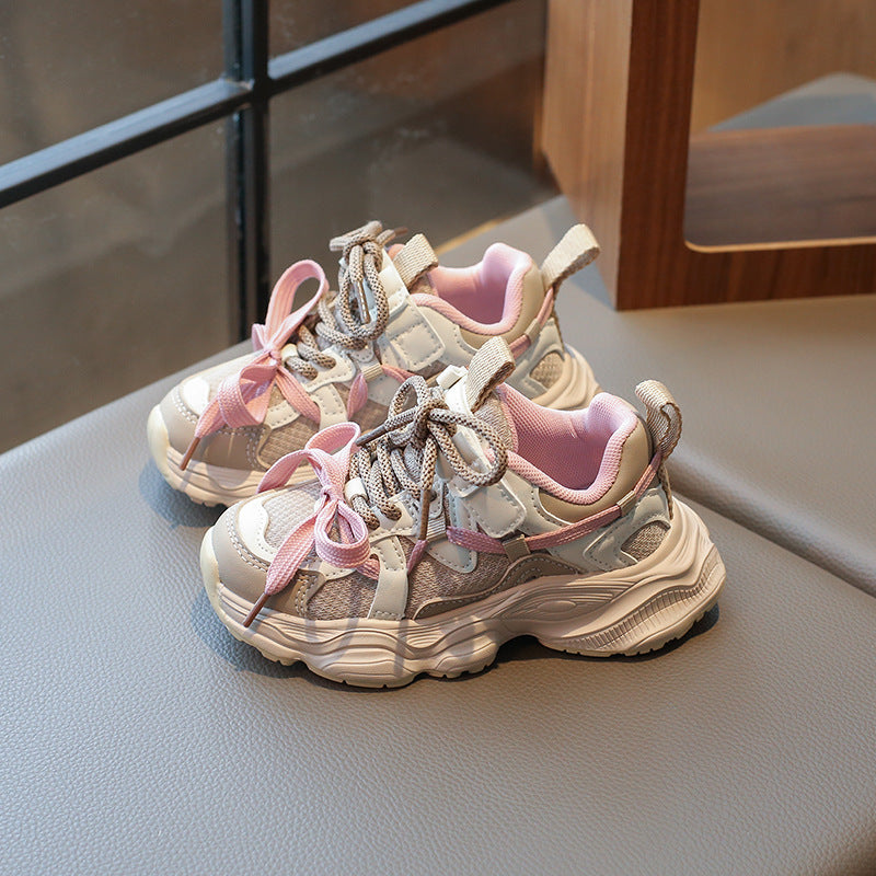 Sneaker Girls' Breathable Mesh Casual Shoes