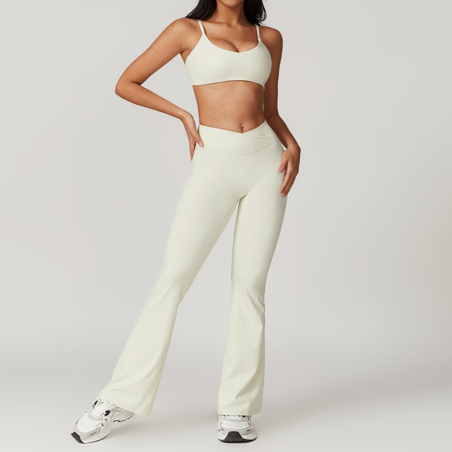 Environmental Protection Regeneration Tight-fitting Quick-drying Yoga Set