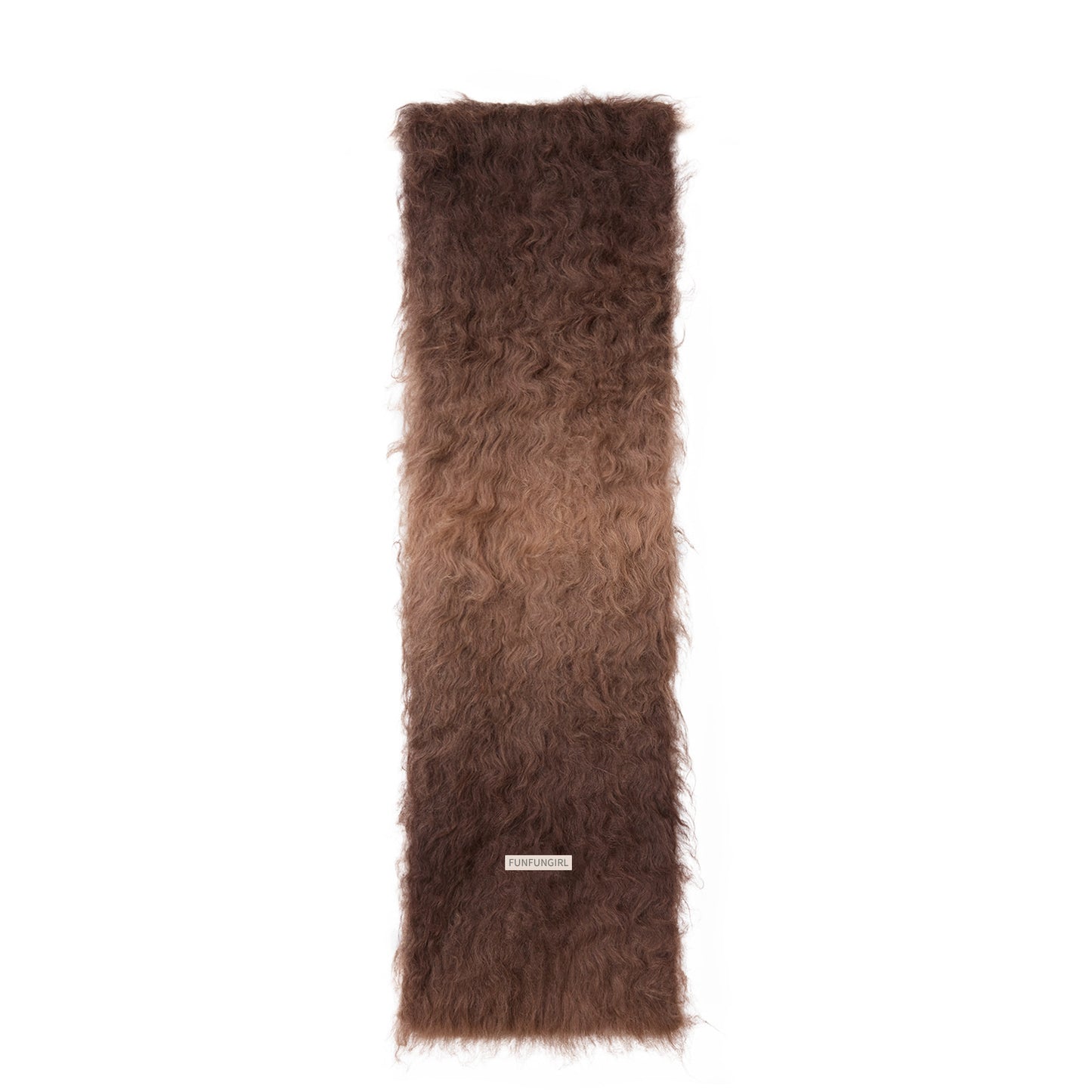 Fluffy Knitted Scarf Warm And Thick Scarf