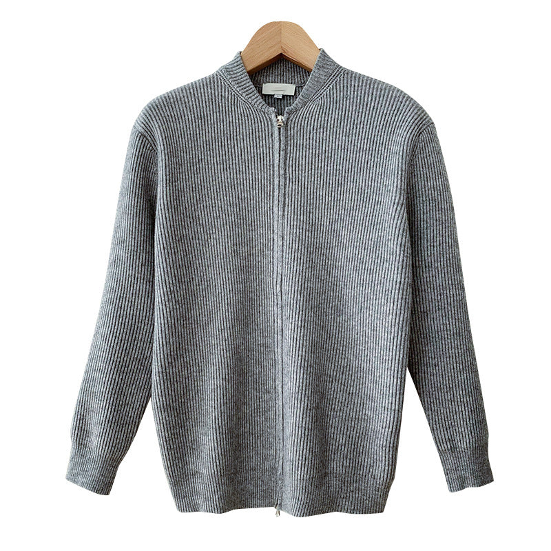 Sweater Youth Minimalist Solid Color Sweater