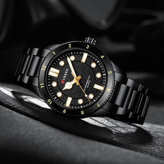 Men's Calendar Luminous Waterproof Quartz Watch