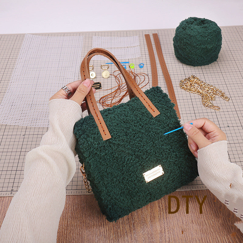 Made Of The Same Type Of Woolen Yarn And Hand