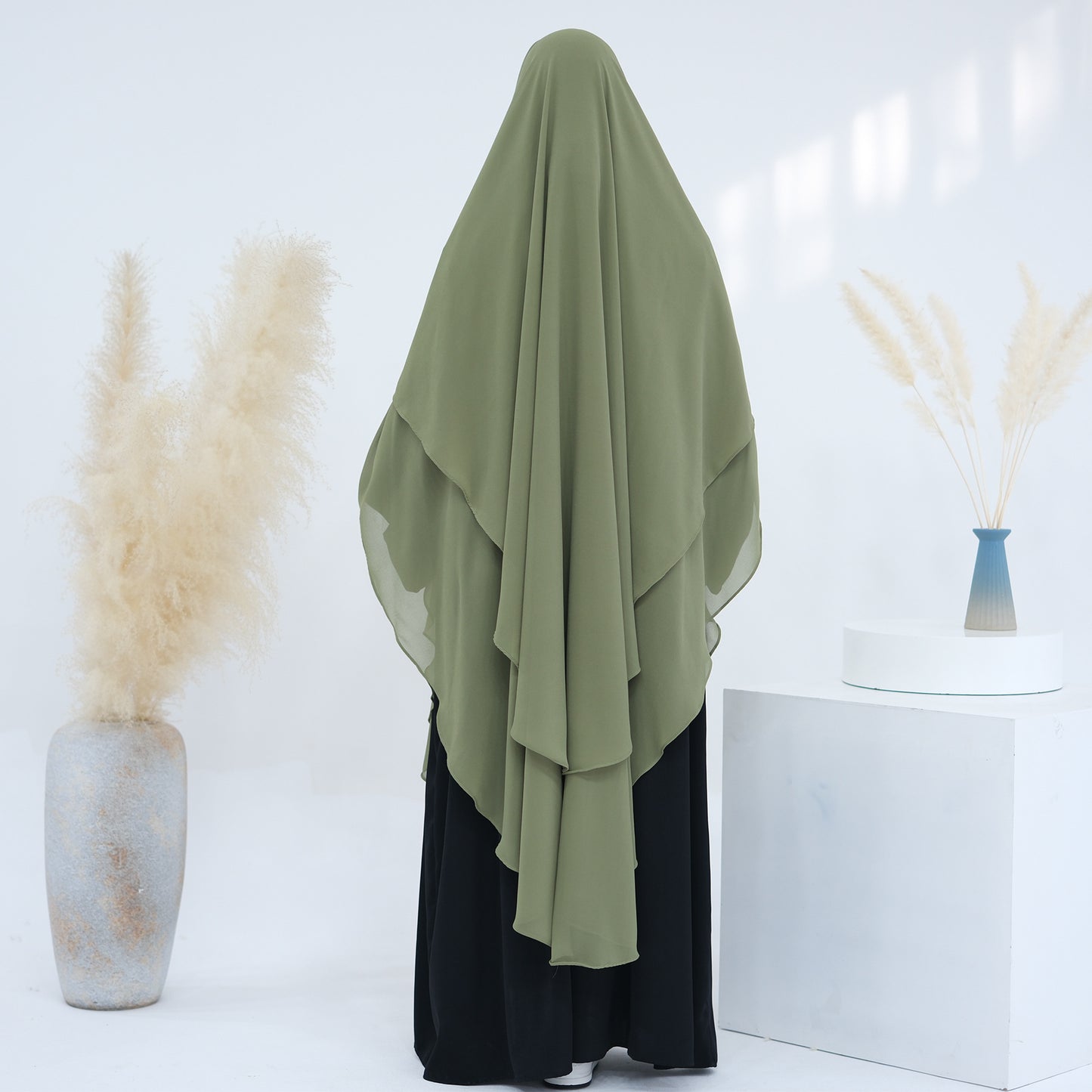 Big Swing Headscarf Middle East Solid Color