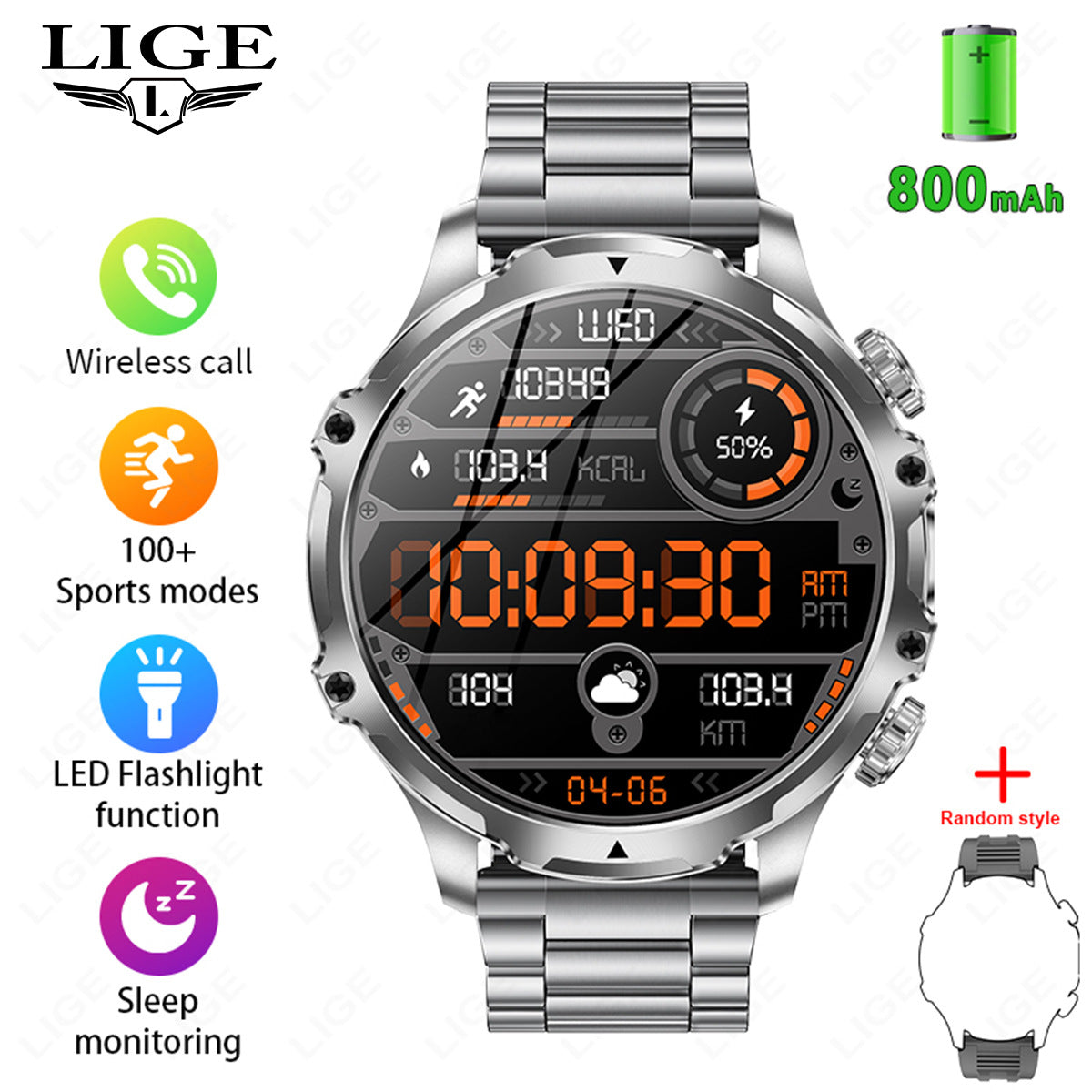 Smart Watch With Bluetooth Calling