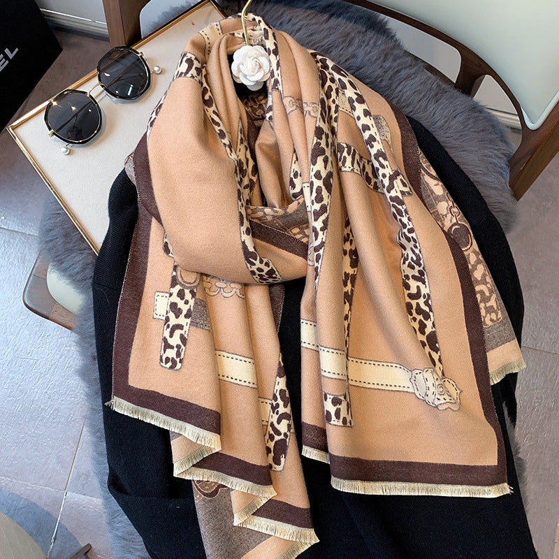 Women's Double Face Cashmere Scarf