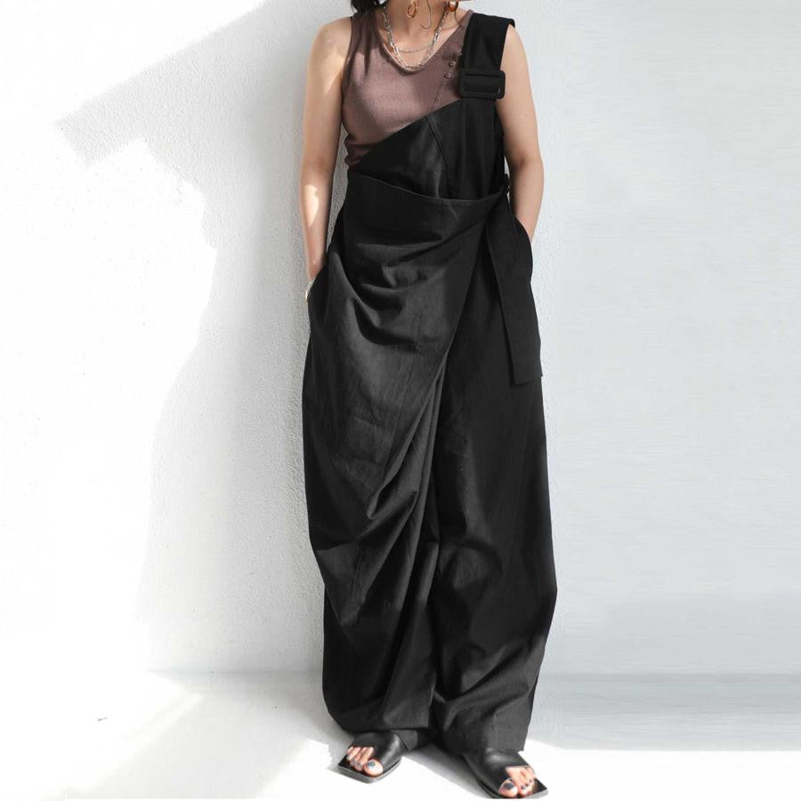 Women's Autumn One-shoulder Fashion Loose Comfortable Jumpsuit