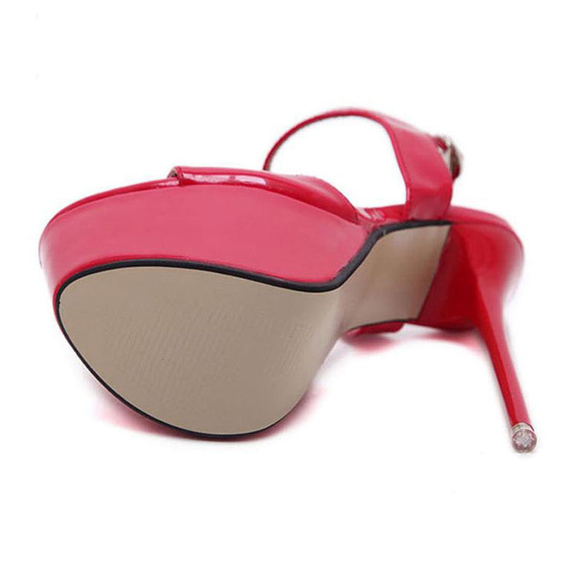 Super High Heel Stage Catwalk Shoes