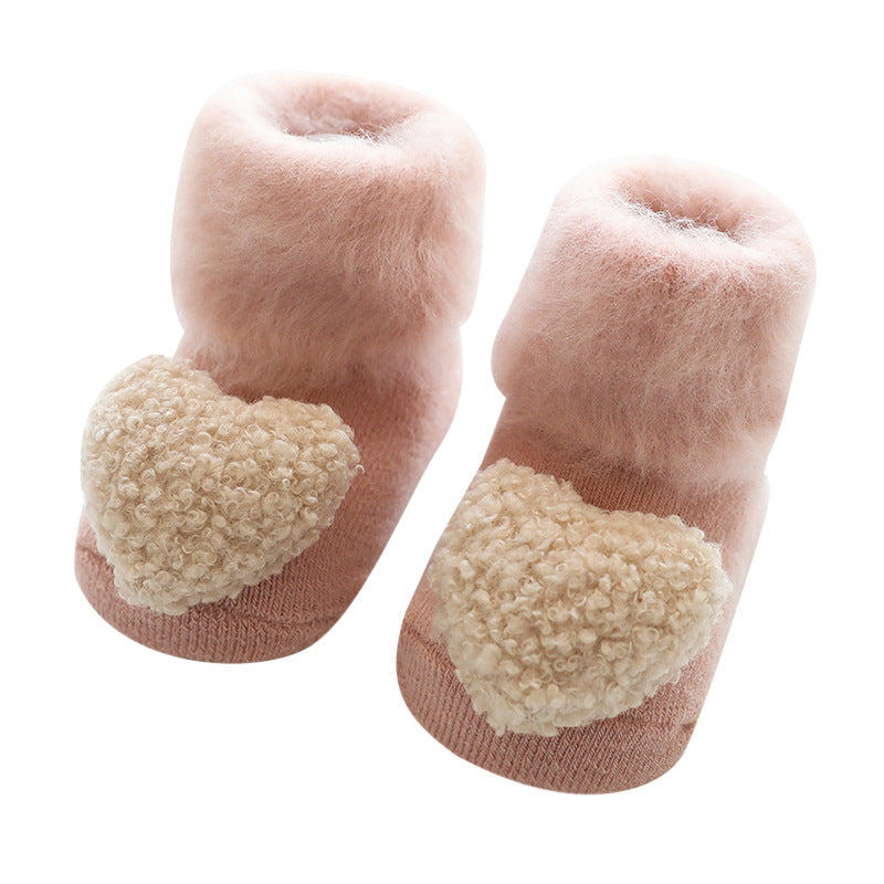 Non-slip Floor Socks Three-dimensional Doll Baby