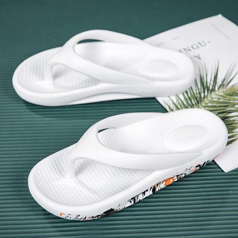 Women's Thick-soled Flip-flops Outdoor Slippers