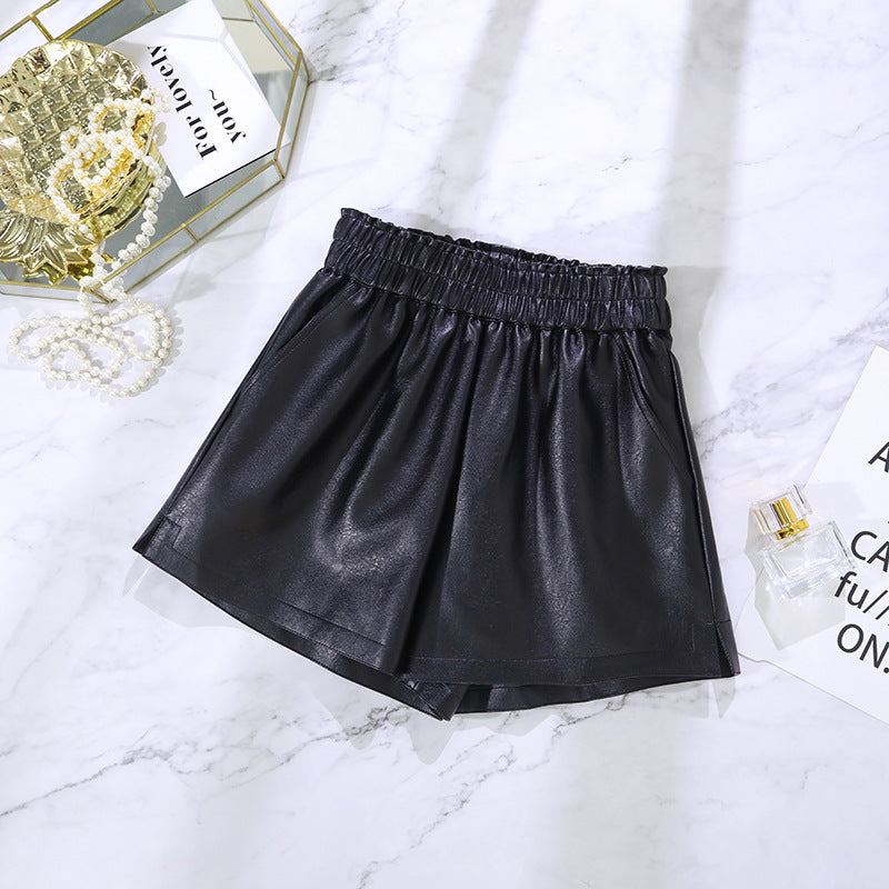 Loose Wide Leg Slim High Waist Shorts
