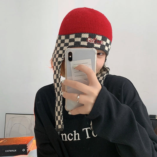 Ladies Fashion Wool Retro Knitted Hat