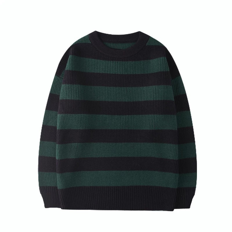 Men And Women Autumn And Winter Sweater Crew Neck Casual Loose Knit
