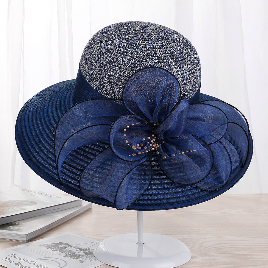 Women's Sun Hat With Large Foldable Brim