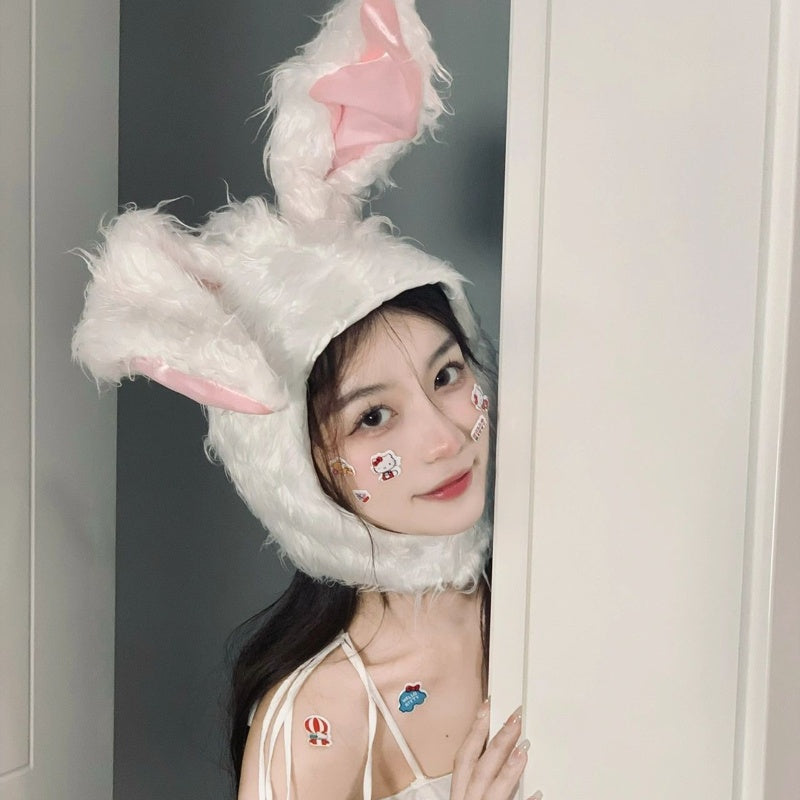 Rabbit Ear Headgear Hat New Year Day Photo Props