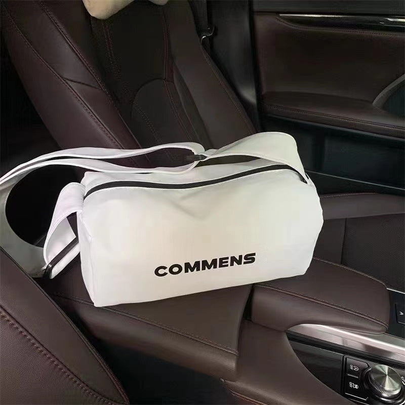 Letter Shoulder Simple Canvas Messenger Bag Fashion