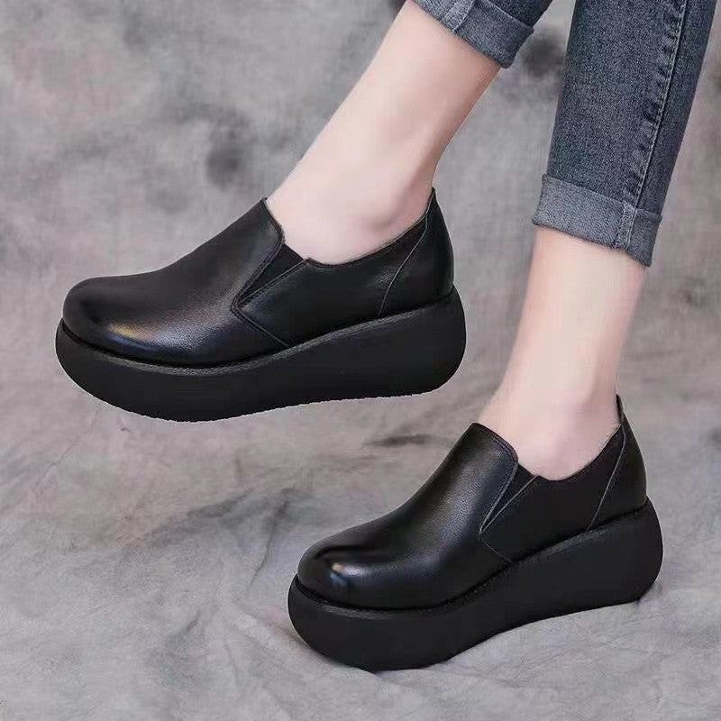 Women's Fashion Casual Platform Breathable Shoes