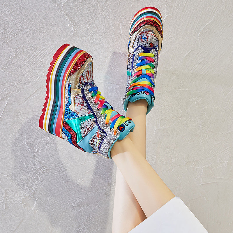 Autumn New Style Inner Height Casual Short Boots