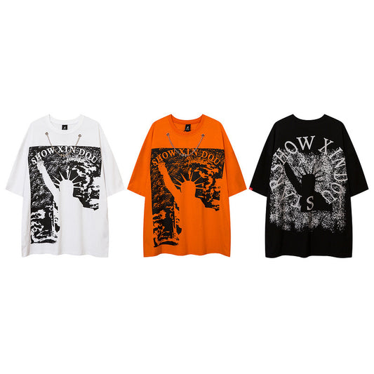 High Street Men's Short Sleeve Printed T-Shirt