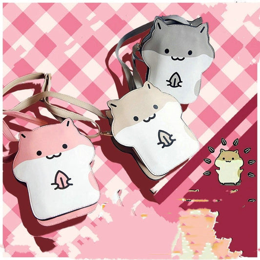 Japanese Soft Girl Cute Animal Play Shoulder Bag