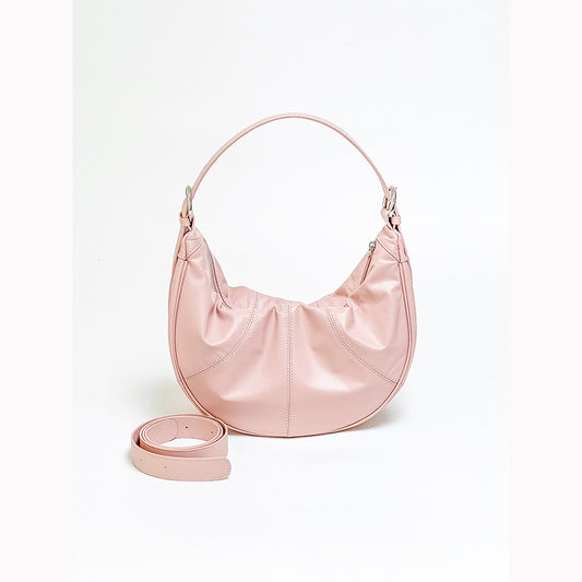 Women's First Layer Cowhide Texture Shoulder Bag