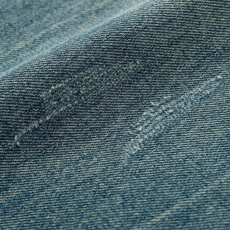 Tidlig Efterår Nye Højtaljede Slankende Retro Lige Jeansbukser Til Kvinder