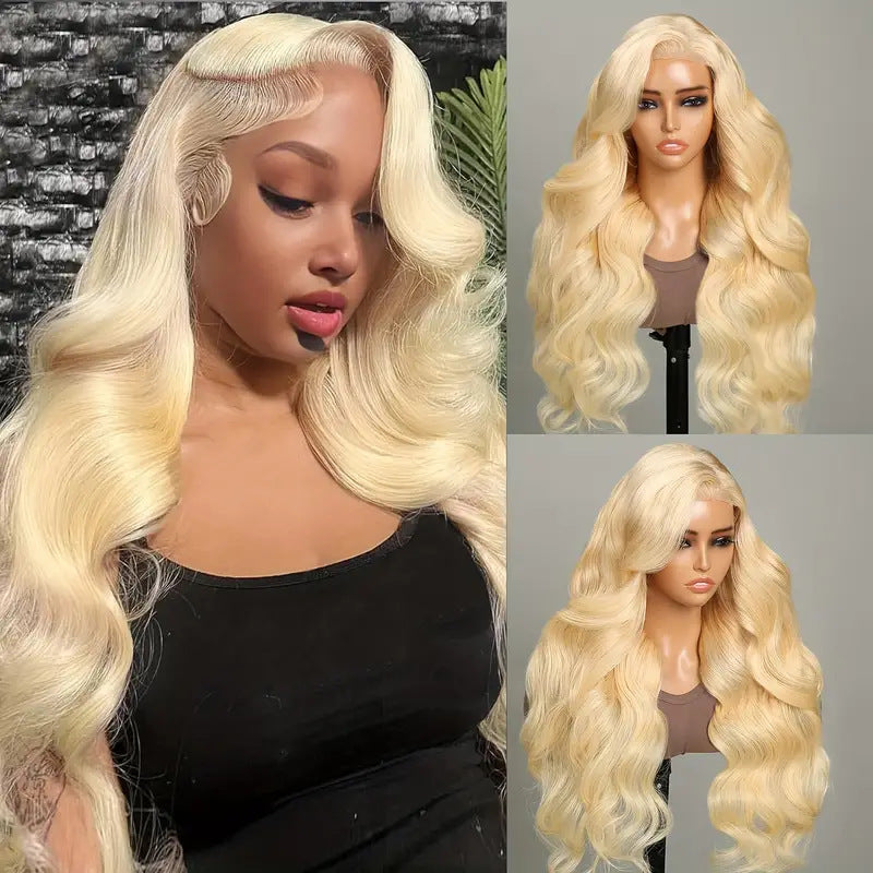 Front Lace Wig Women's Medium Large Wave Long Curly Hair