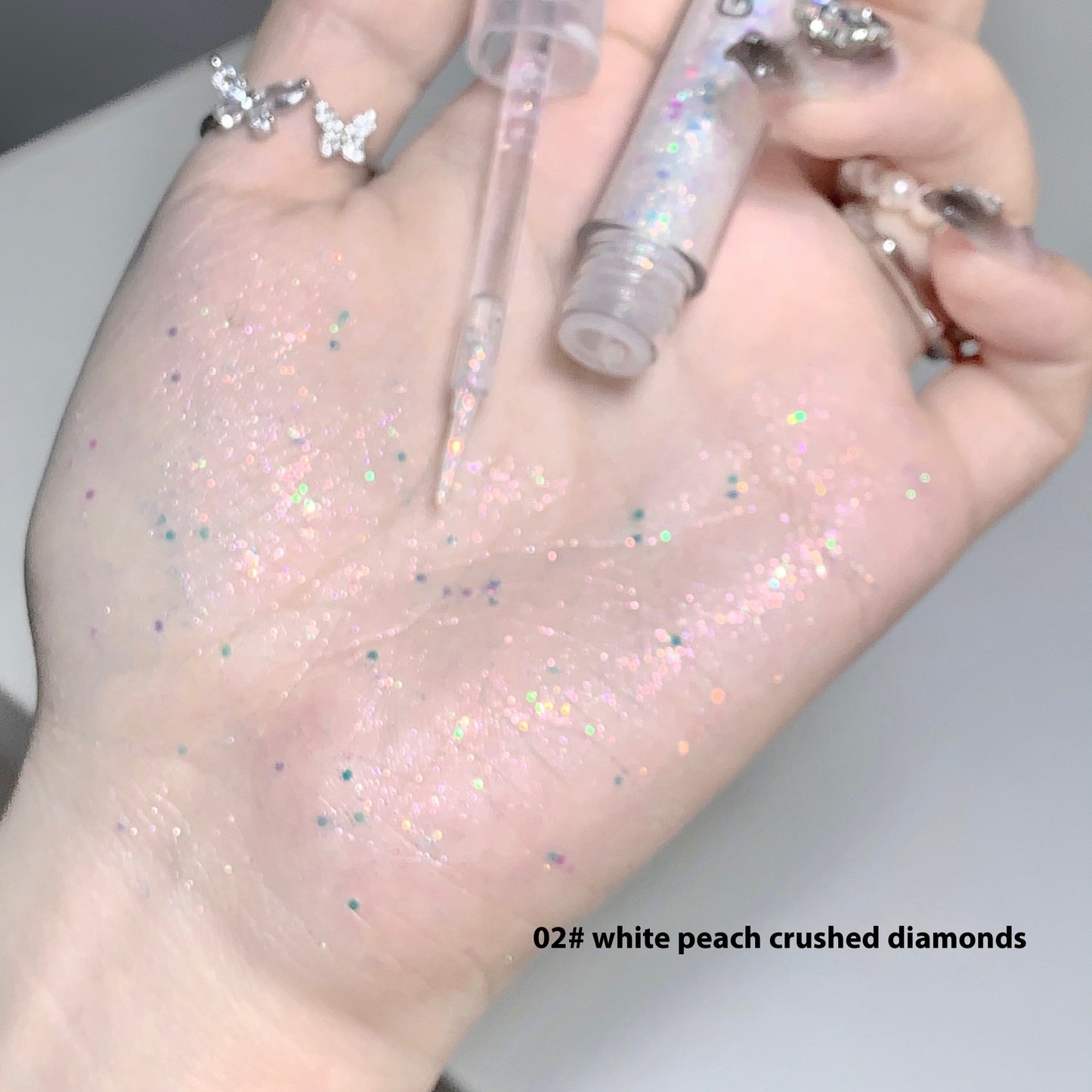 Gogo Bear Gem Tears Liquid Eye Shadow Waterproof Shimmering Powder Sequins