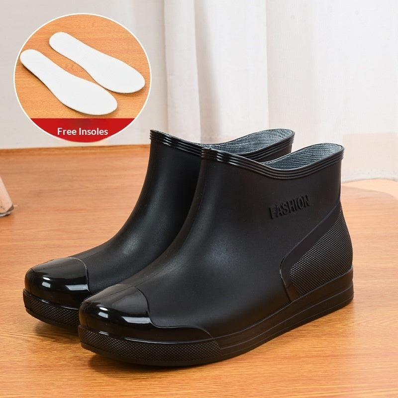 Low-cut Short Non-slip Waterproof Rain Boots