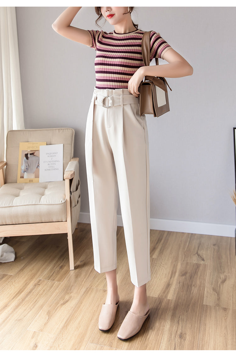 Women's Spring And Autumn Professional Temperament Suit Pants