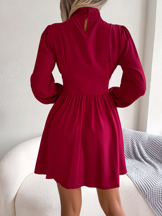 Women   Sexy Cutout Tie Waist Flowy Dress