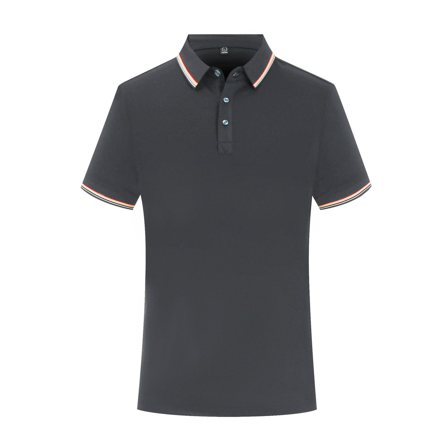 Summer Ice Silk Overalls Polo Shirt