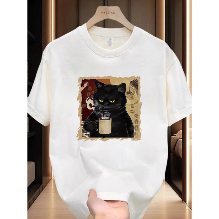 Women's Cotton Short-sleeved Casual Style