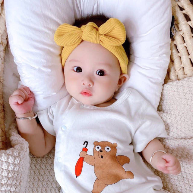 New Newborn Baby Bowknot Pullover Hat