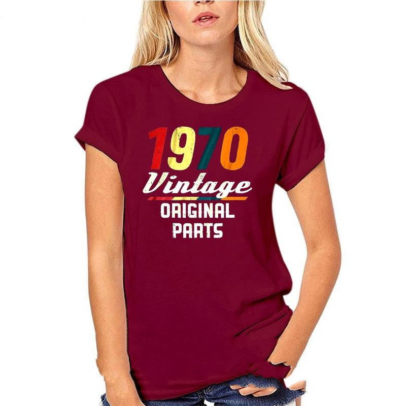 New Fashion European And American Print Round Neck T-shirt