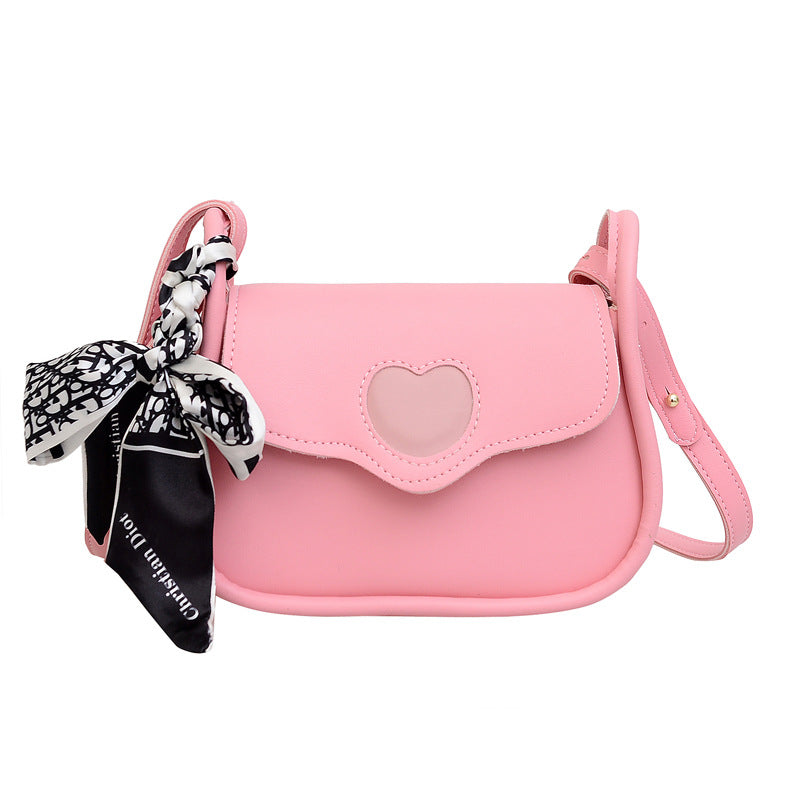Women's Simple Shoulder Bag Fashion Silk Scarf Crossbody