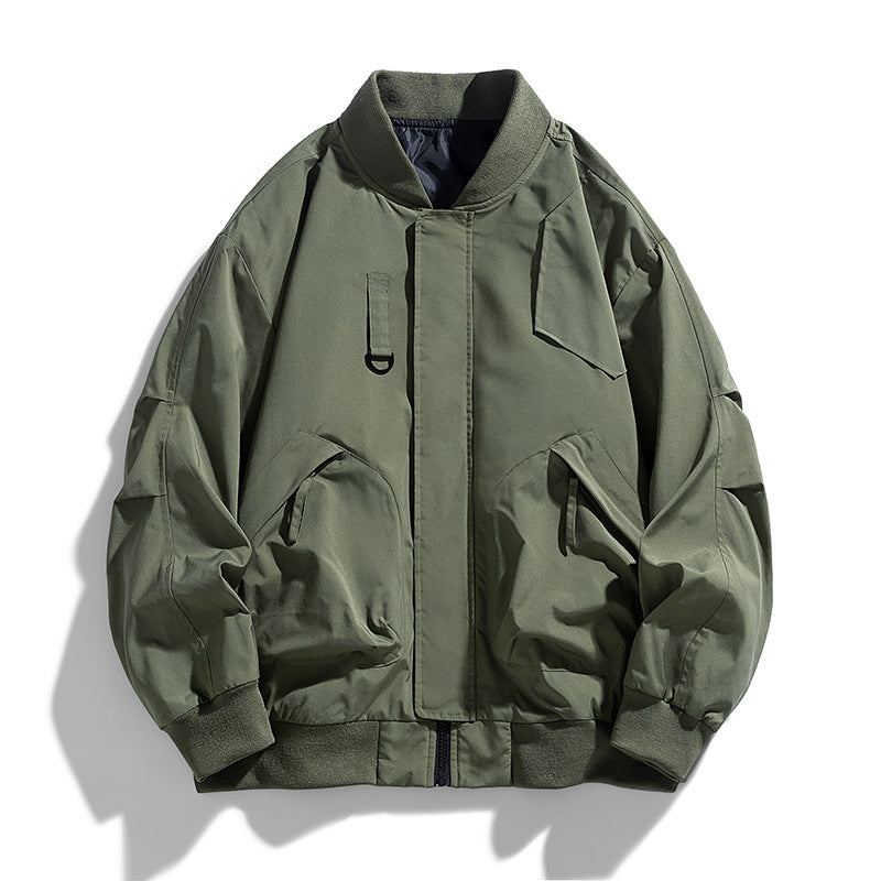 Spring And Autumn Men's Business Shirt Trendy Jacket Coat