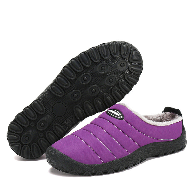 Men's Fleece Warm Casual Cotton Shoes