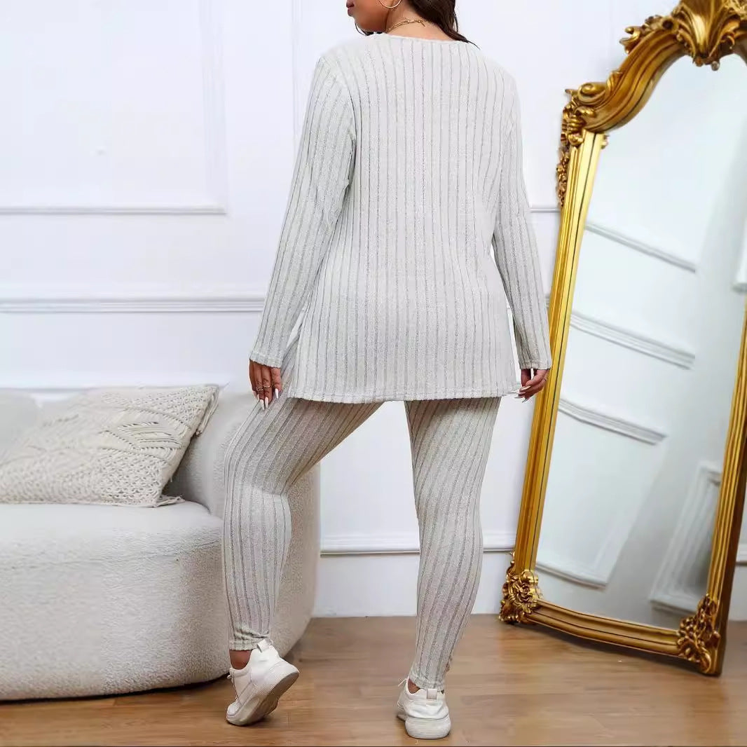 Plus Size Women's Suit Regular Sleeve