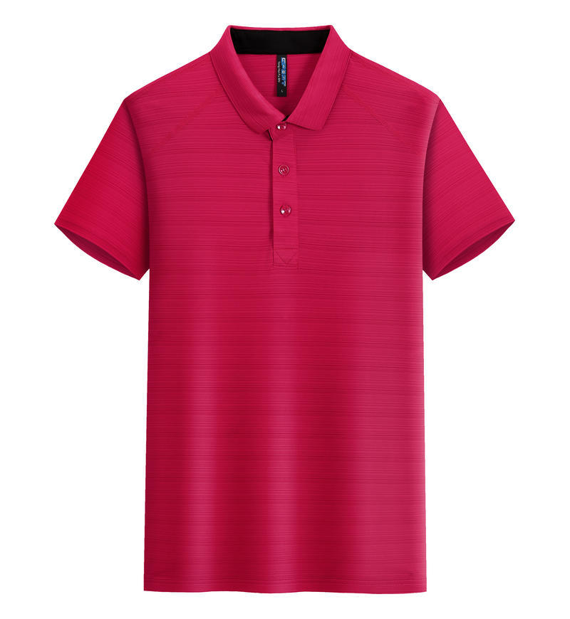 Crystal Silk Lapel Quick-drying Polo Shirt Outdoor Sports