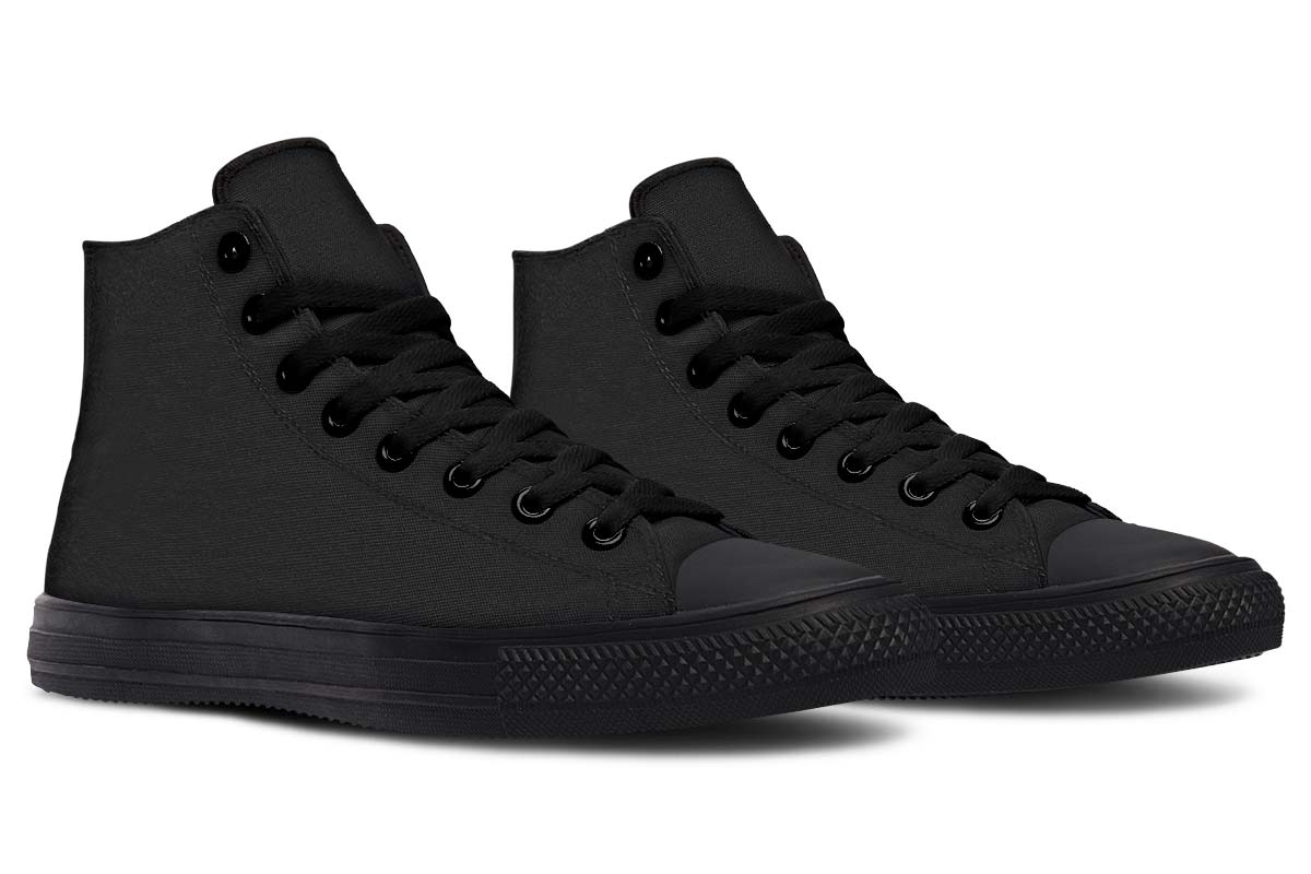 Printed Couple High-top Canvas Shoes