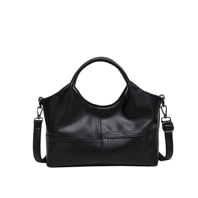 Lightweight Stitching Women's Large Capacity Advanced Texture Handbags