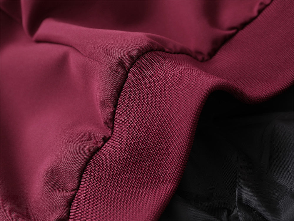Men's Irregular Stitching Solid Color Baggy Coat