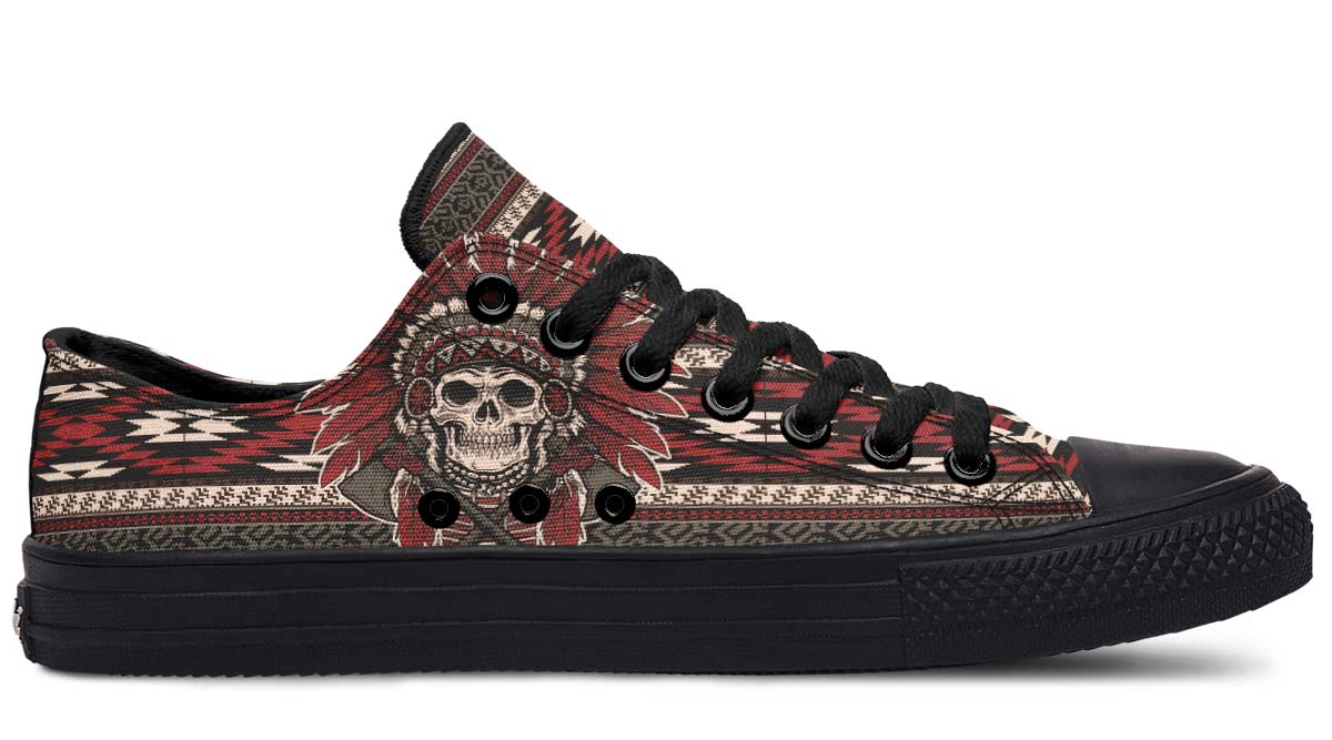 Fashion Print Couple Low-Top Canvas Shoes