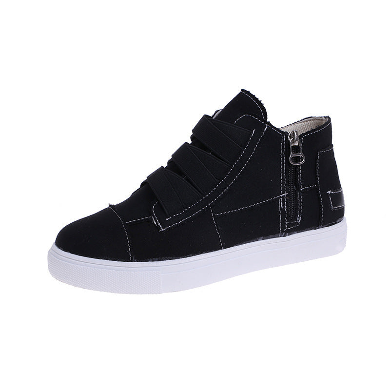 Spring And Autumn New Flat Elastic Women's Single Shoes