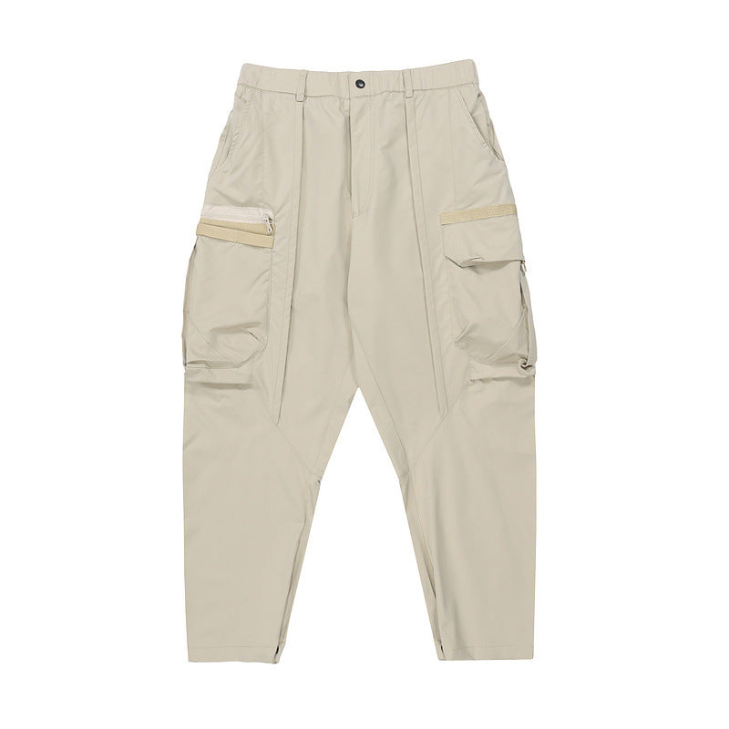 European And American High Street Ins Vintage Slim Casual Trousers