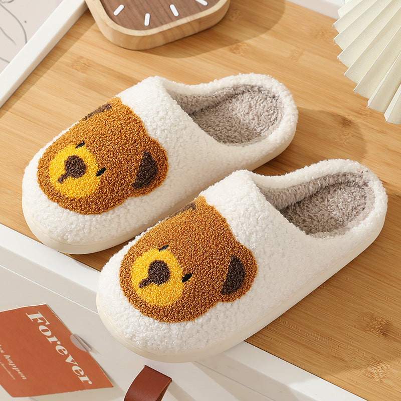 Cartoon Cotton Shoes With Thick Soles And Soft Soles