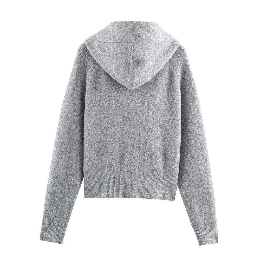 Stylish Minimalist And Relaxed Fit Long Sleeve Top For Women