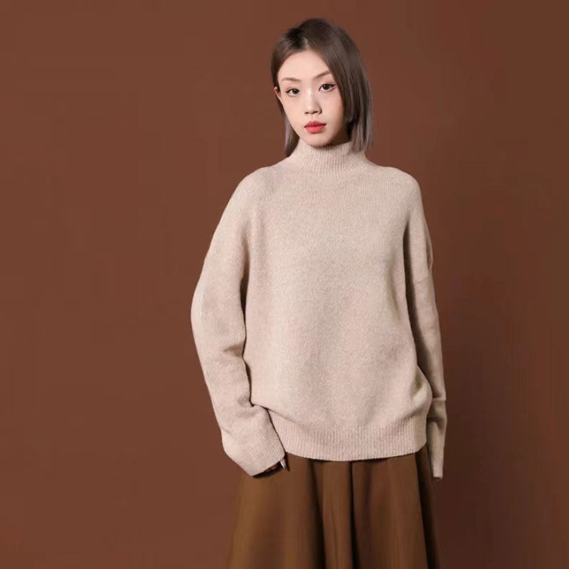 Idle Style Loose Long-sleeved Sweater
