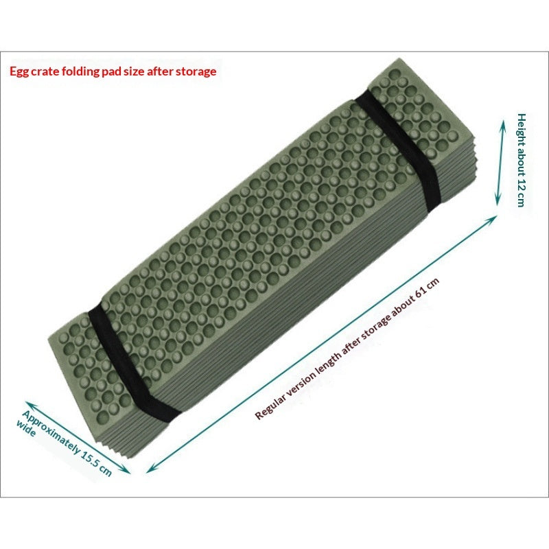 Outdoor Egg Trough Folding Thickened Camping Moisture-proof Mat